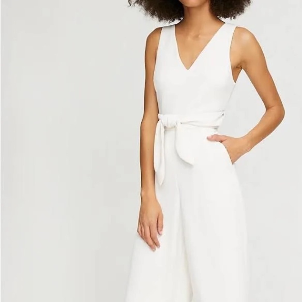 Aritzia off-white jumpsuit